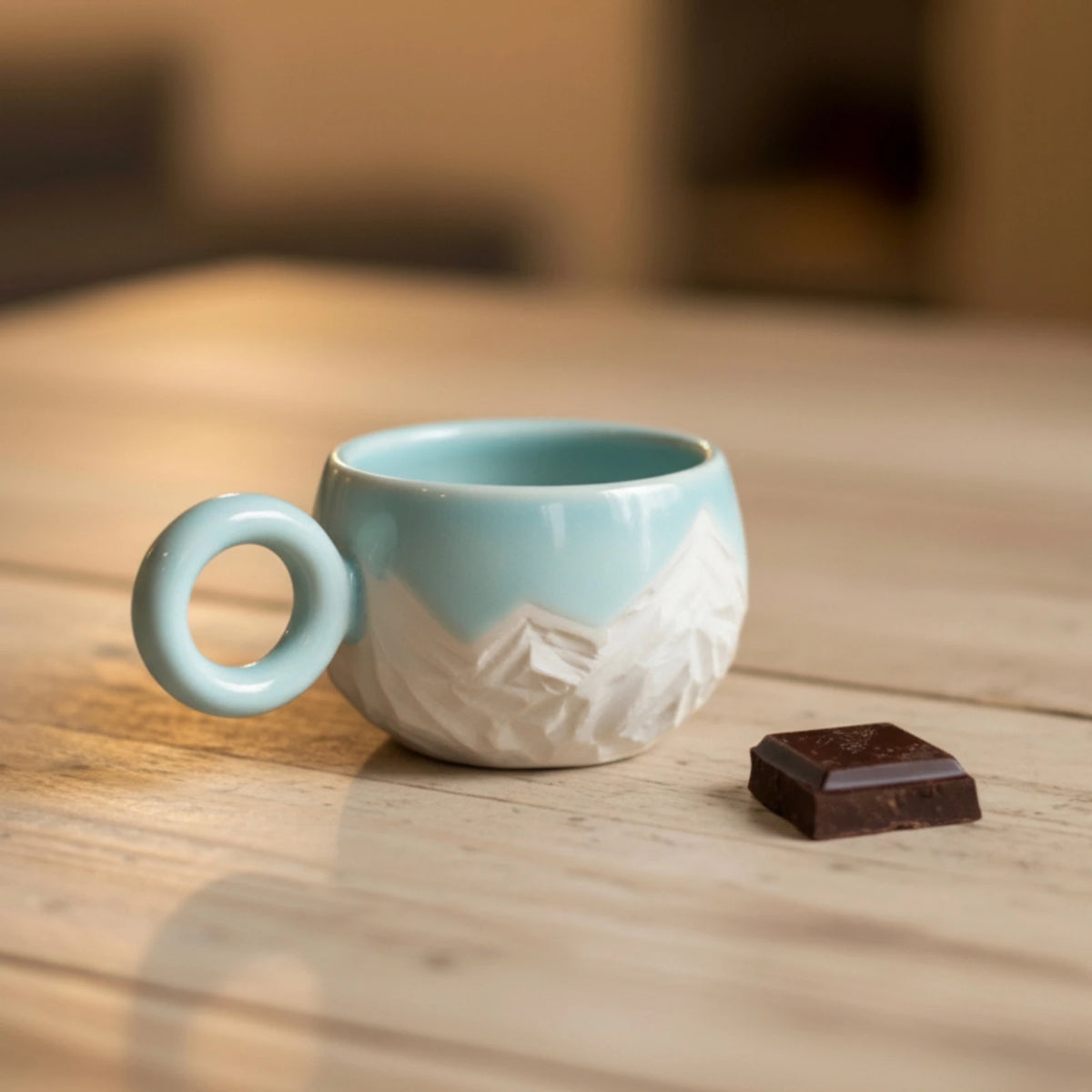 Tasse Espresso Pyrénées turquoise