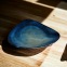 La petite coupe bleue  - Grès pyrité - Fait main • Grains de beauté