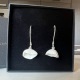 ANGELIQUE • Boucles d'oreilles - Porcelaine blanche