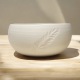 Tea / coffee cup - White porcelain - Craft creation - Sea Ice