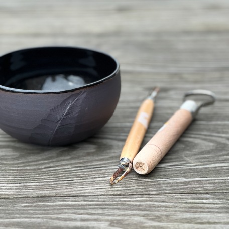 Le Bol Poèterie - Porcelaine Noire • Création artisanale