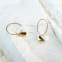 LOVE • Boucles d'oreilles  - Porcelaine et or