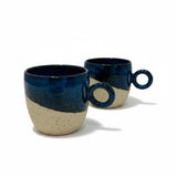 Coffret duo de mugs bleu céleste avec anse
