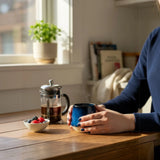 Coffret duo de tasses bleues Céleste